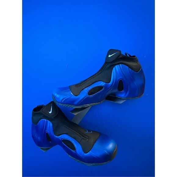 Nike Air Flight Systems Foam Positive Technology  Dark Neon A09378-500 Men 9.5 - Picture 2 of 7